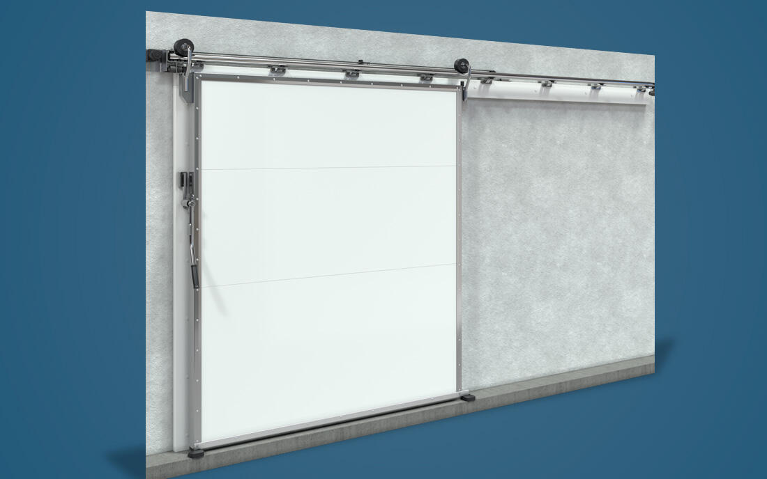 Откатные холодильные противопожарные двери ОД (EI30) / ОД (EI60