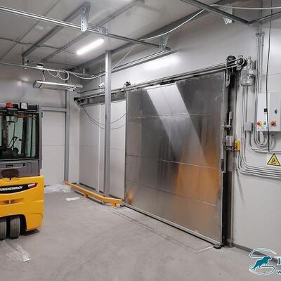 Откатные противопожарные двери специального назначения ОД(EI30-СН), ОД(EI60-СН)